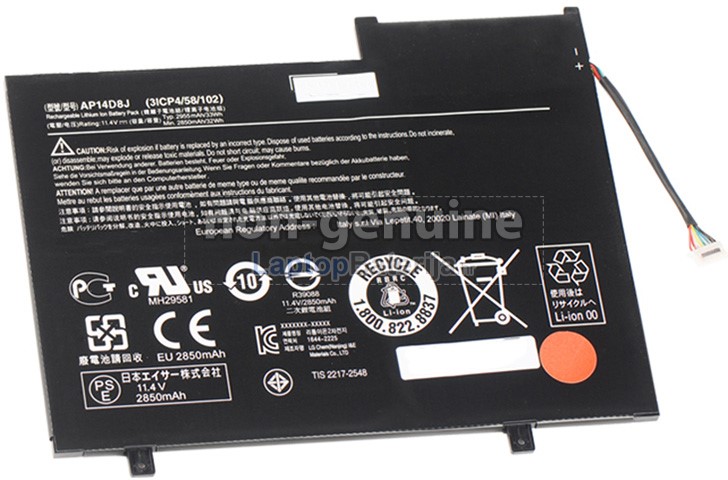 Zamjenska baterija za Acer Aspire SWITCH 11 SW5-171P-84RW